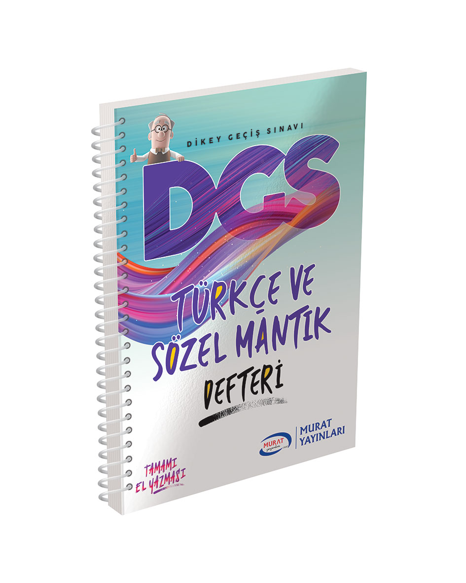Murat Yayınları DGS Türkçe ve Sözel Mantık Defteri