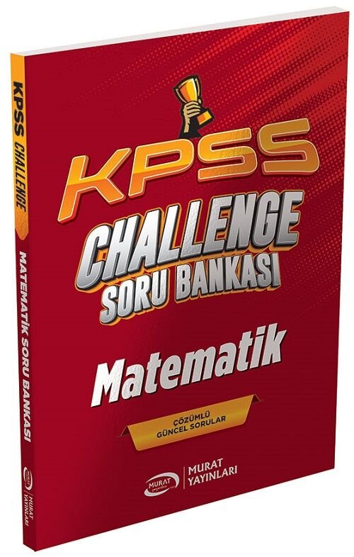 Murat Yayınları KPSS Matematik CHALLENGE Soru Bankası Çözümlü