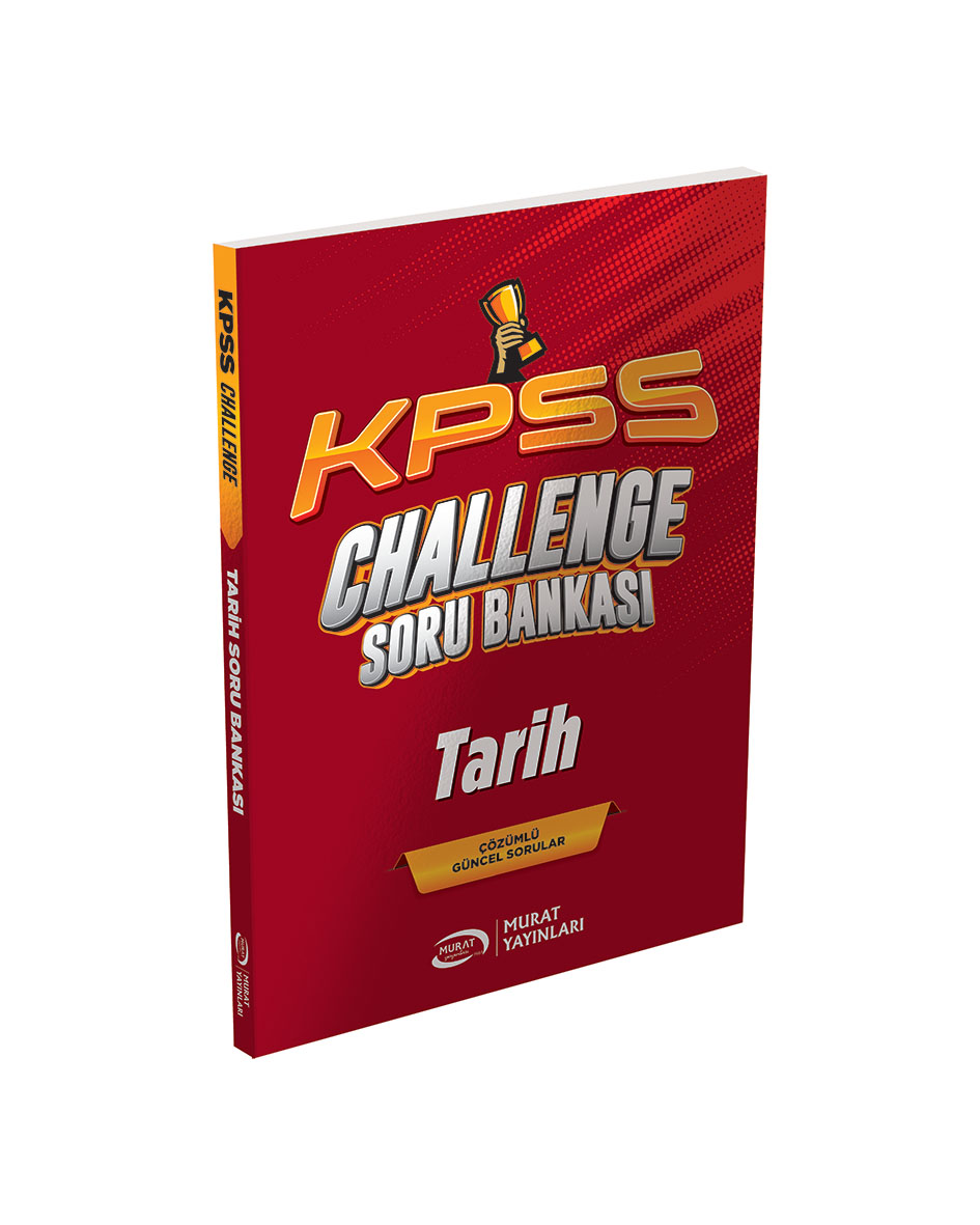 Murat Yayınları KPSS Tarih CHALLENGE Soru Bankası Çözümlü