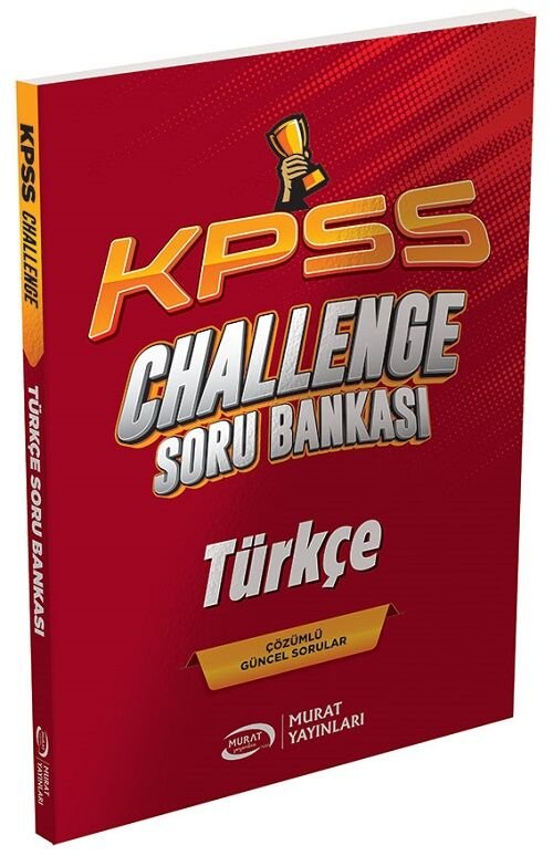 Murat Yayınları KPSS Türkçe CHALLENGE Soru Bankası Çözümlü
