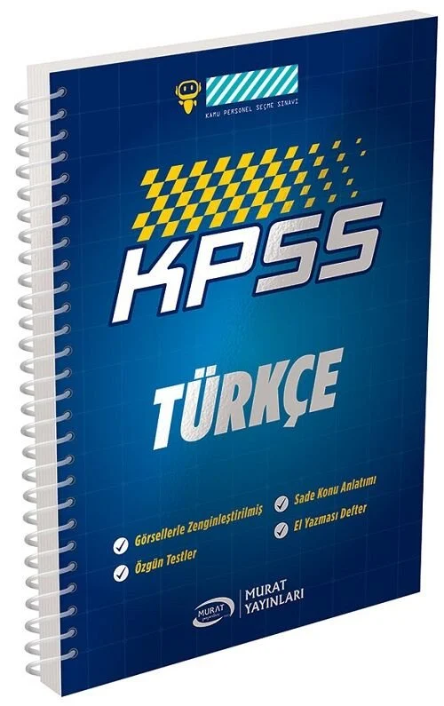 Murat Yayınları KPSS Türkçe Defteri
