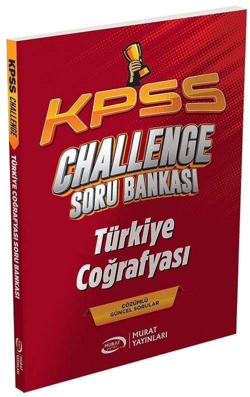 Murat Yayınları KPSS Türkiye Coğrafyası CHALLENGE Soru Bankası Çözümlü
