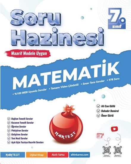 Nartest Yayınları 7. Sınıf Matematik Soru Hazinesi