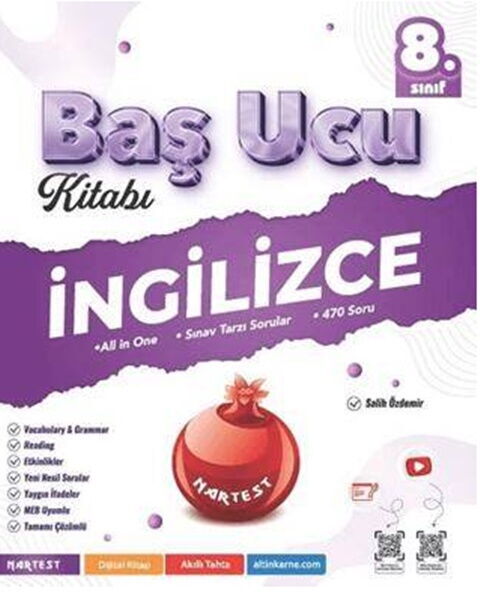 Nartest Yayınları LGS 8. Sınıf İngilizce Baş Ucu Kitabı