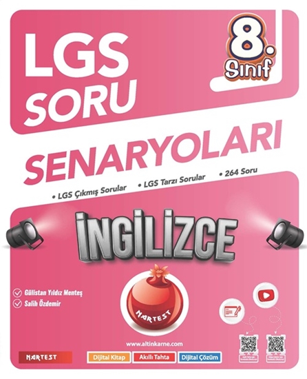 Nartest Yayınları LGS 8. Sınıf  İngilizce Soru Senaryoları