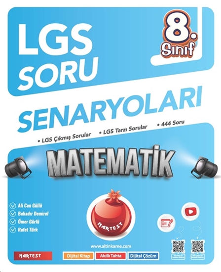 Nartest Yayınları LGS 8. Sınıf  Matematik Soru Senaryoları
