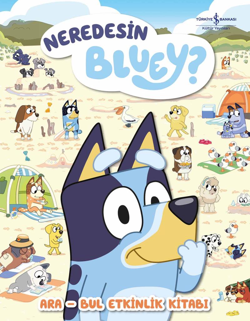 Neredesin Bluey? – Ara Bul Etkinlik Kitabı – Sert Kapak