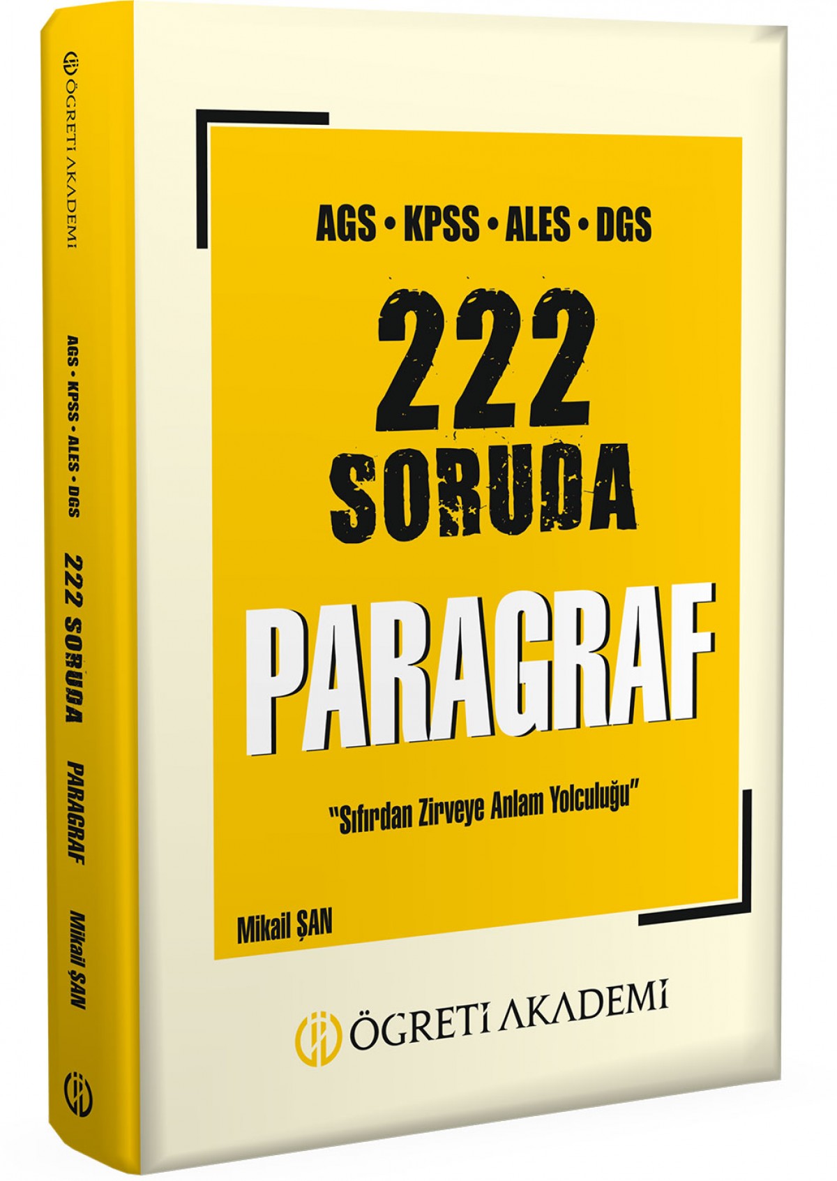 Öğreti Akademi AGS KPSS ALES DGS 222 Soruda Paragraf