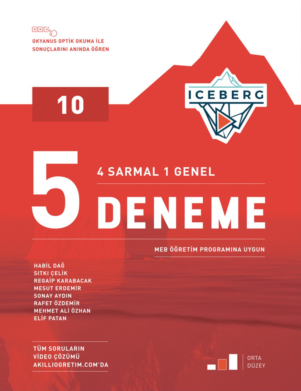 Okyanus Yayınları 10. Sınıf Iceberg 5 Deneme