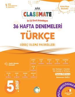 Okyanus Yayınları 5. Sınıf Classmate Türkçe 36 Hafta Denemeleri 