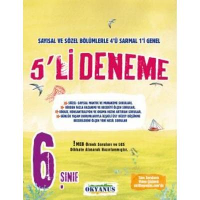 Okyanus Yayınları 6. Sınıf 5'li Deneme