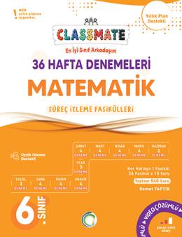 Okyanus Yayınları 6. Sınıf Classmate 36 Hafta Denemeleri Matematik