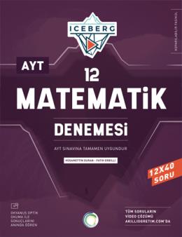 Okyanus Yayınları AYT Iceberg 12 Matematik Denemesi