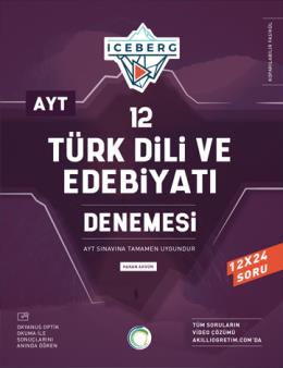 Okyanus Yayınları AYT Iceberg 12 Türk Dili Ve Edebiyatı Denemesi