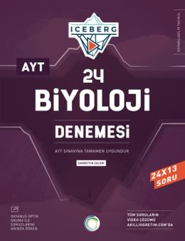 Okyanus Yayınları AYT Iceberg 24 Biyoloji Denemesi