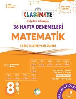 Okyanus Yayınları LGS 8. Sınıf Classmate 36 Hafta Denemeleri Matematik