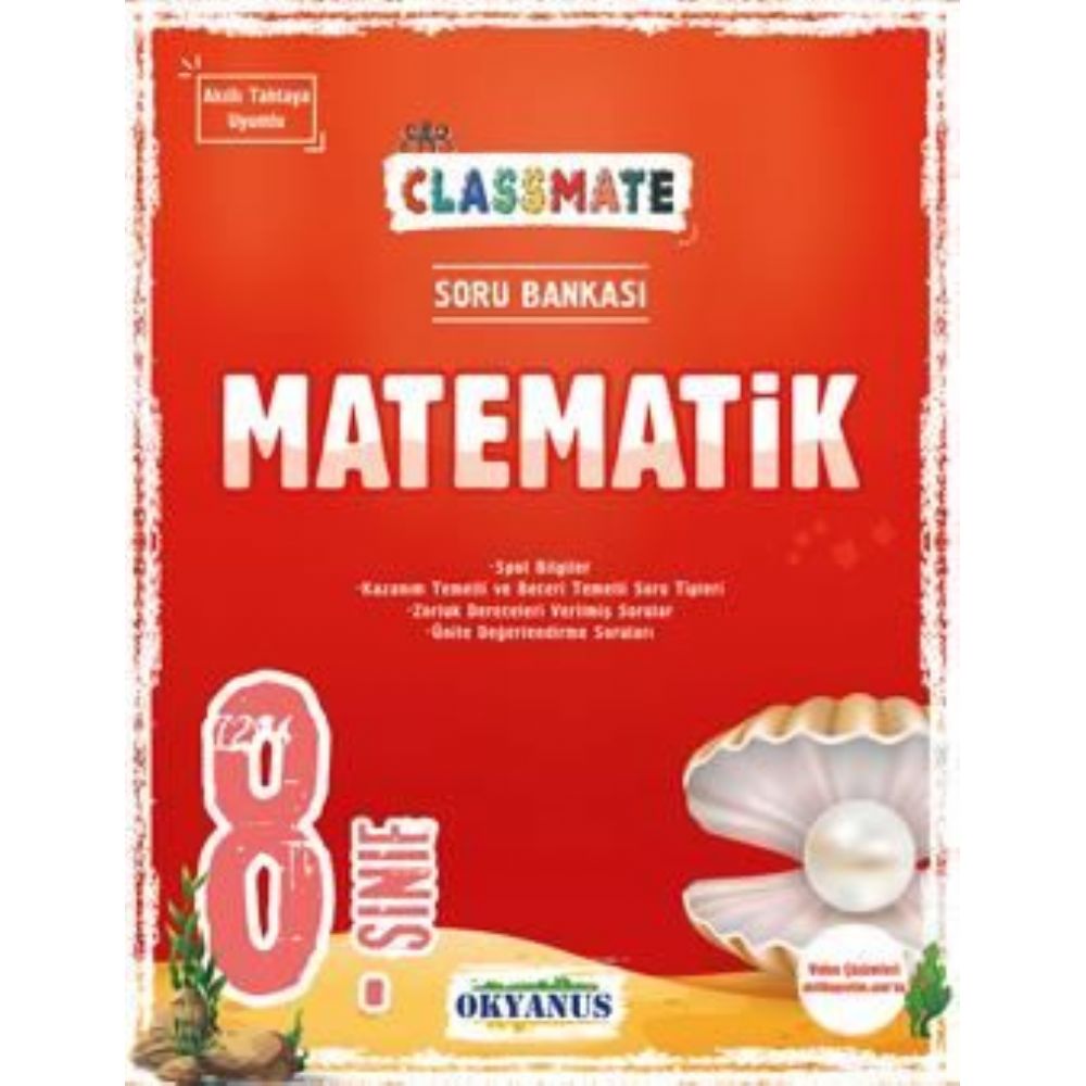 Okyanus Yayınları Lgs 8. Sınıf Classmate Matematik Soru Bankası
