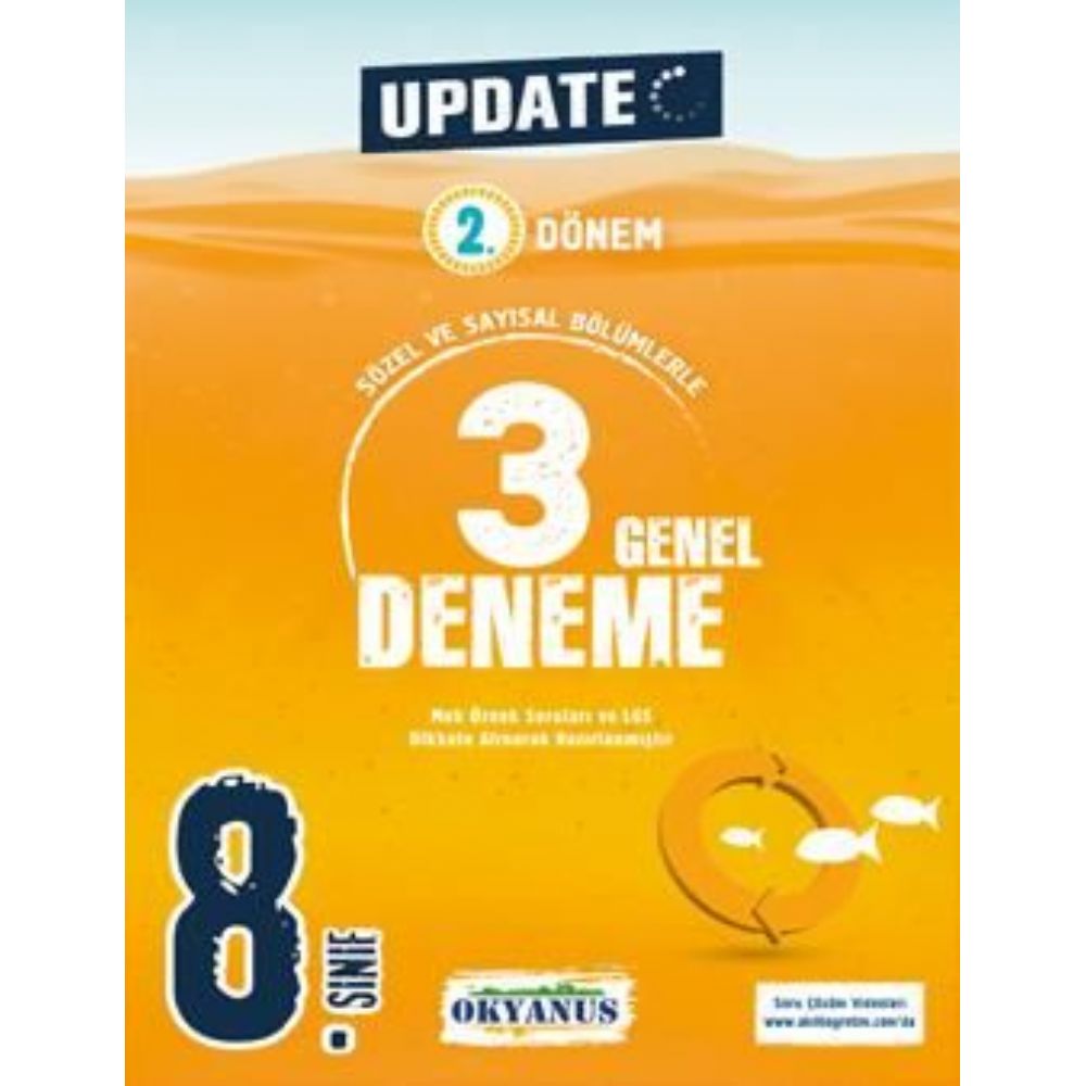 Okyanus Yayınları Lgs 8. Sınıf Update 2. Dönem 3 Genel Deneme