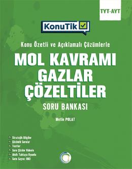 Okyanus Yayınları TYT AYT KonuTik Mol Kavramı Gazlar Çözeltiler
