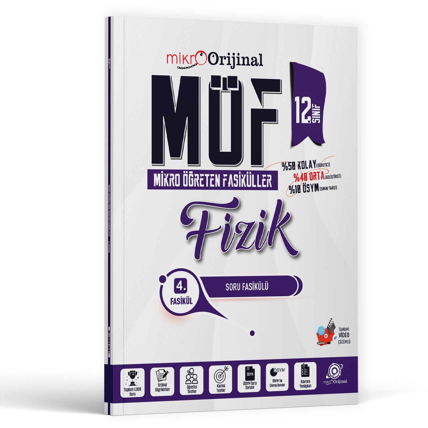 Orijinal Mikro 12. Sınıf Fizik MÖF 4. Fasikül