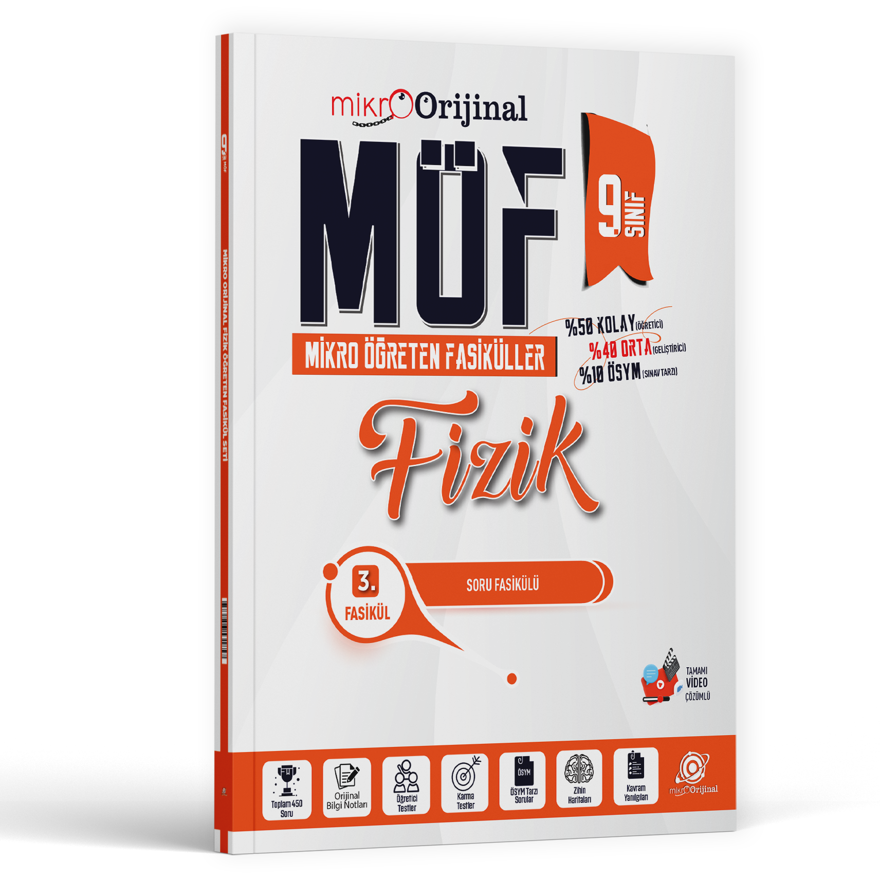 Orijinal Mikro 9. Sınıf Fizik MÖF 3. Fasikül