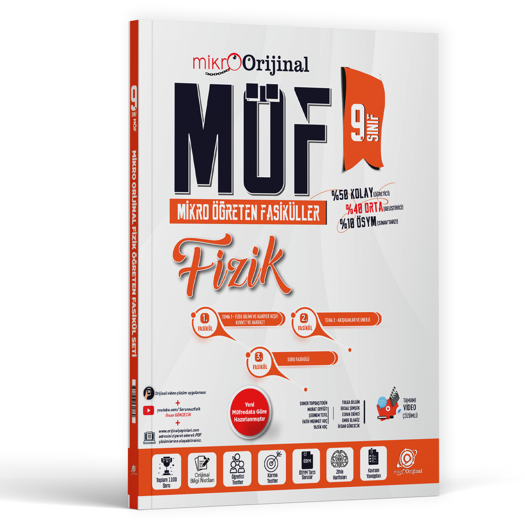Orijinal Mikro 9. Sınıf Fizik MÖF Mikro Öğreten Fasiküller