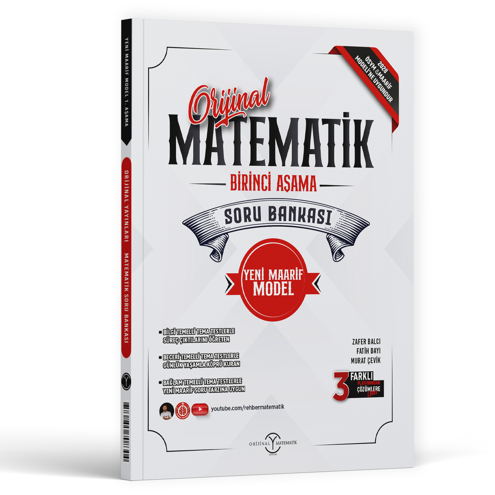 Orijinal Yayınları TYT Matematik 1. Aşama Maarif Modeli Soru Bankası