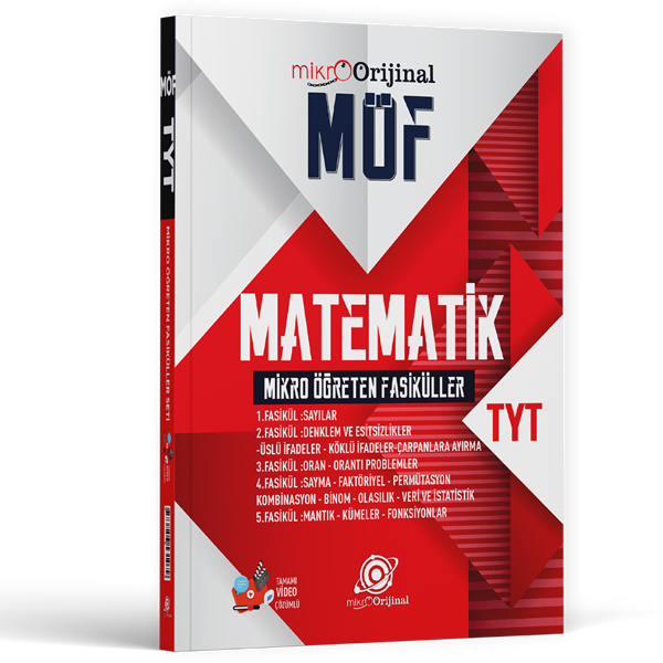 Orijinal Yayınları Tyt Matematik Möf Mikro Öğreten Fasiküller Set