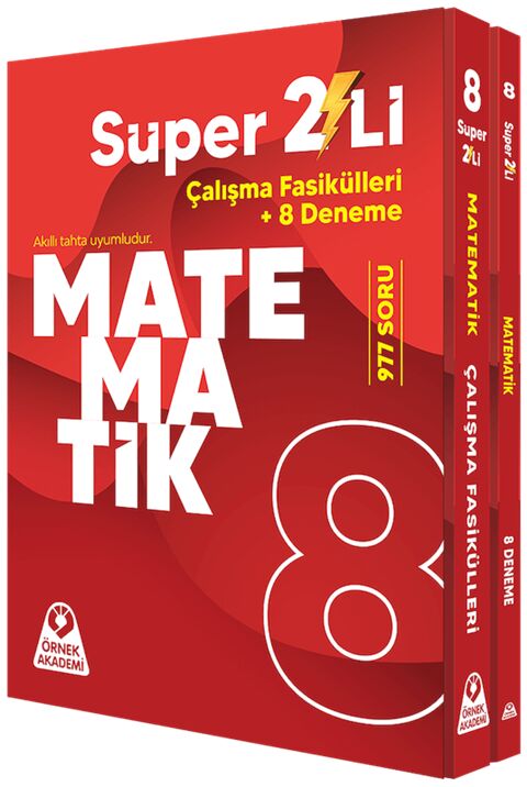 Örnek Akademi LGS 8. Sınıf Süper İkili Matematik Seti