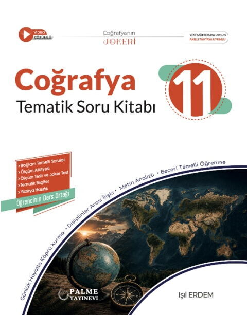 Palme Yayınları 11. Sınıf Coğrafya Tematik Soru Kitabı