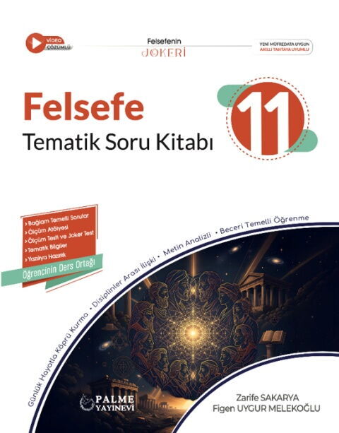 Palme Yayınları 11. Sınıf Felsefe Tematik Soru Kitabı