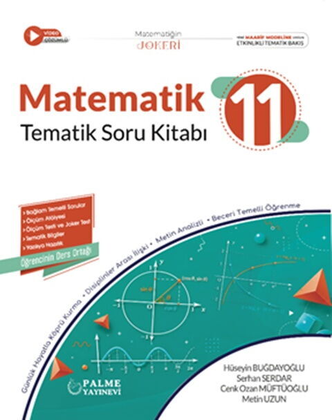 Palme Yayınları 11. Sınıf Matematik Tematik Soru Kitabı