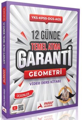 Paraf Akademi 12 Günde Temel Atma Garanti Geometri Video Ders Kitabı