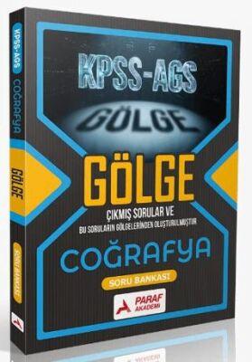 Paraf Akademi KPSS  AGS Gölge Coğrafya Soru Bankası