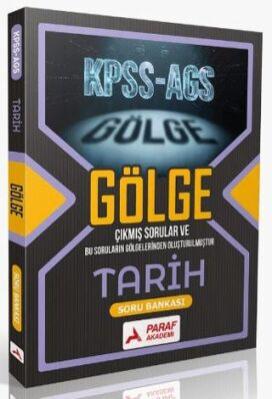 Paraf Akademi KPSS  AGS Gölge Tarih Soru Bankası