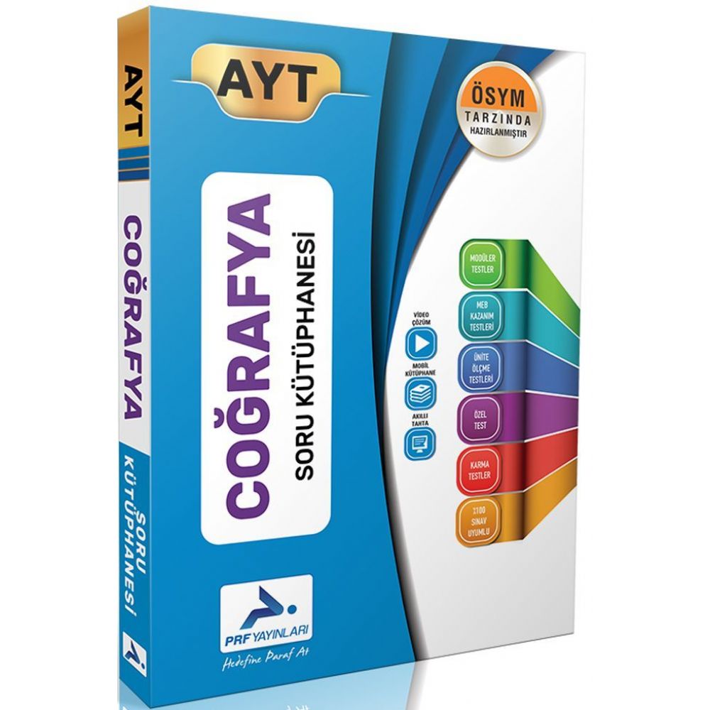 Paraf Yayınları Ayt Coğrafya Ösym Tarzında Hazırlanmış Soru Kütüphanesi