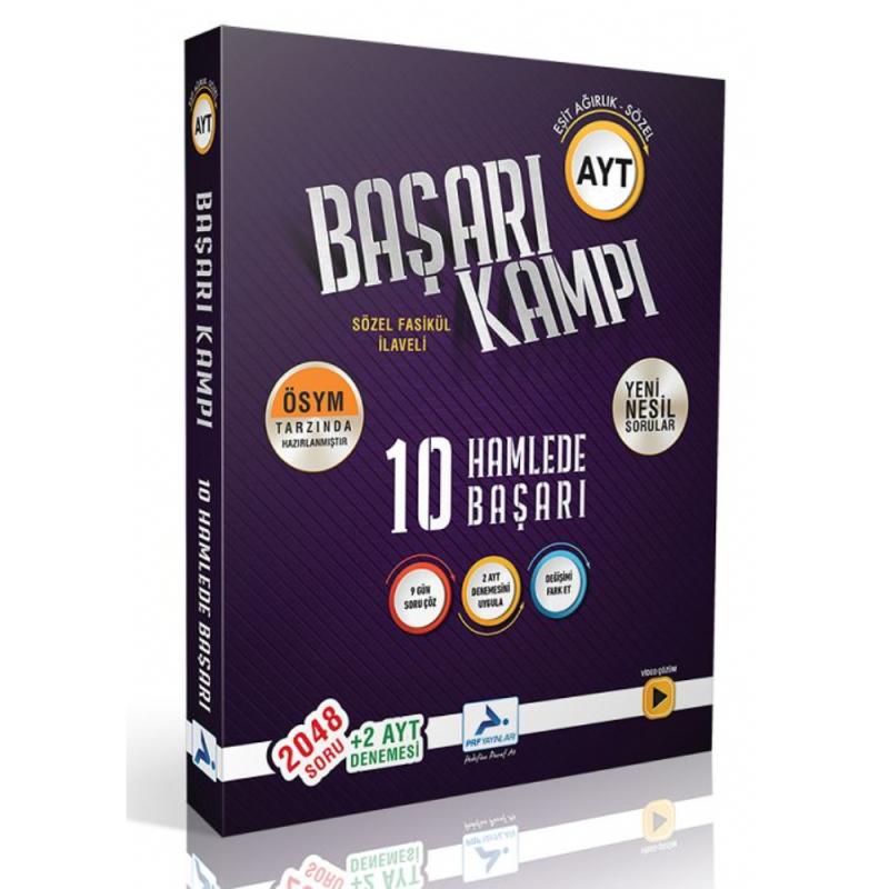 Paraf Yayınları Yks Ayt Eşit Ağırlık  Sözel Başarı Kampı 10 Hamlede