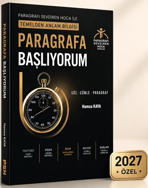 Paragrafı Sevdiren Hoca  Paragrafa Başlıyorum - Temelden Anlam Bilgisi