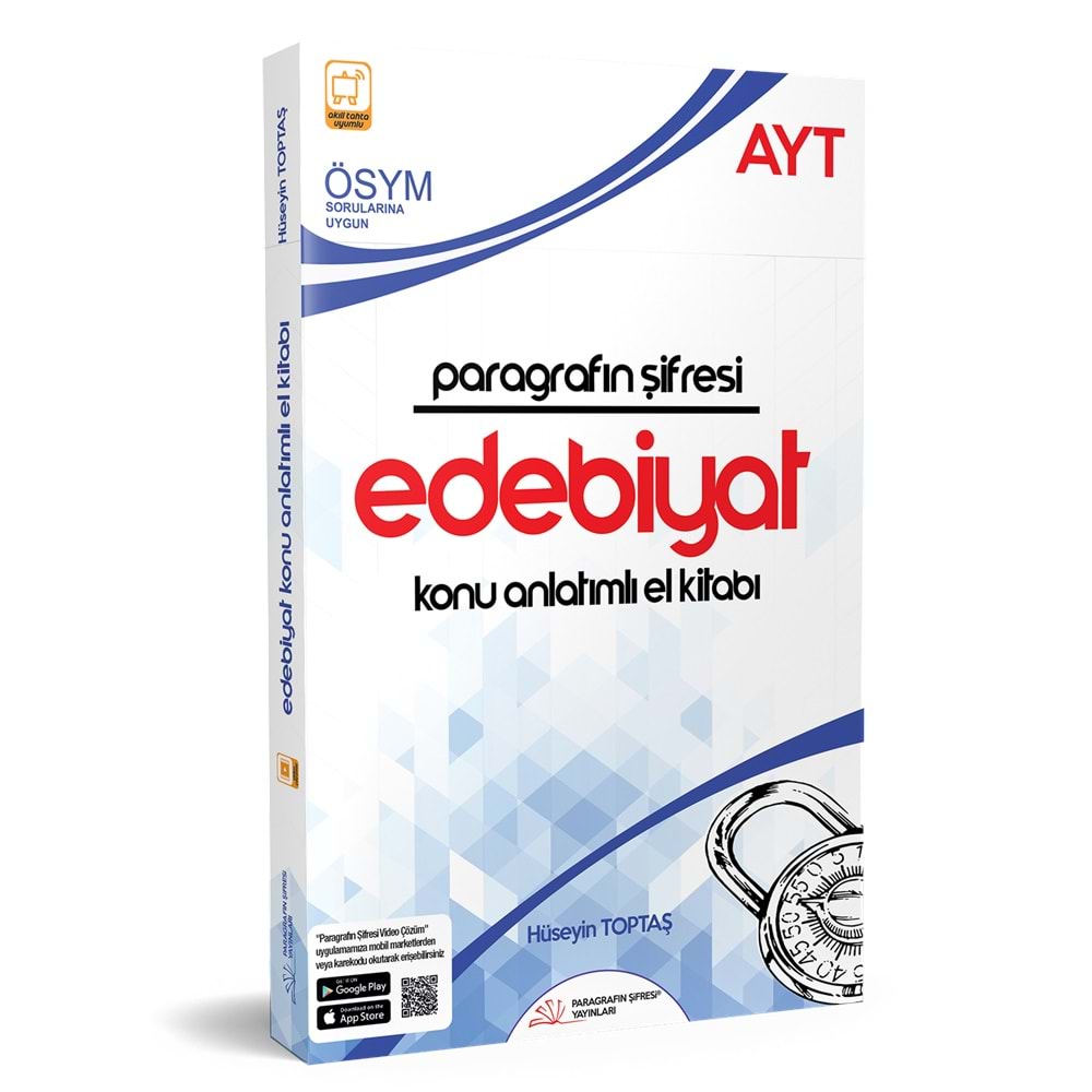 Paragrafın Şifresi Yayınları AYT Edebiyat El Kitabı