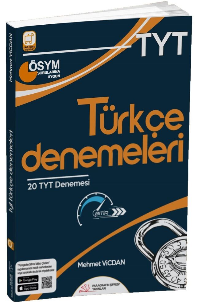 Paragrafın Şifresi Yayınları TYT Türkçe 20 Deneme