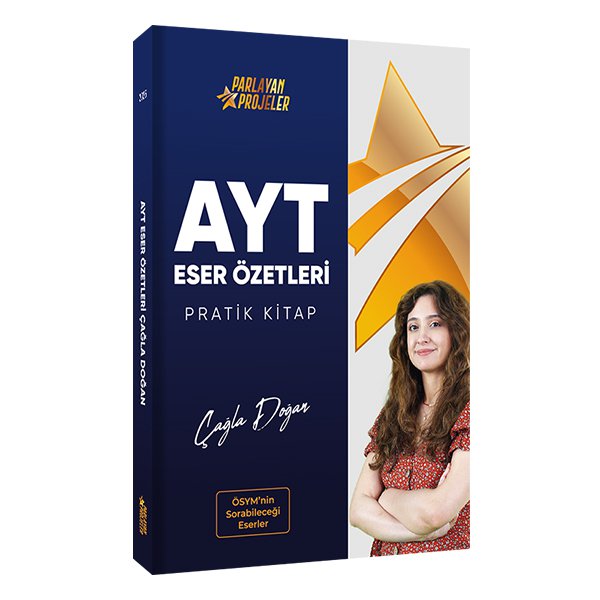 Parlayan Projeler AYT Edebiyat Eser Özetleri Pratik Kitap