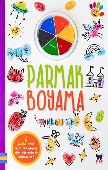 Parmak Boyama - Mor