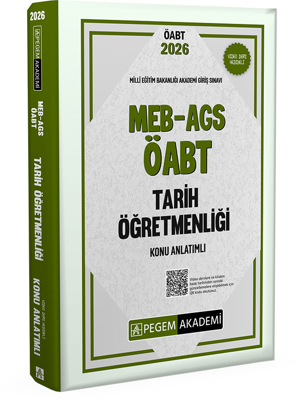 Pegem Yayınları 2026 MEB AGS ÖABT Tarih Öğretmenliği Konu Anlatımlı