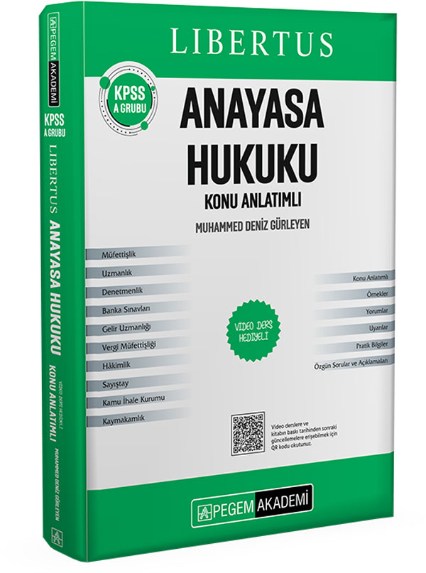 Pegem Yayınları KPSS A Grubu Anayasa Hukuku Konu Anlatımlı