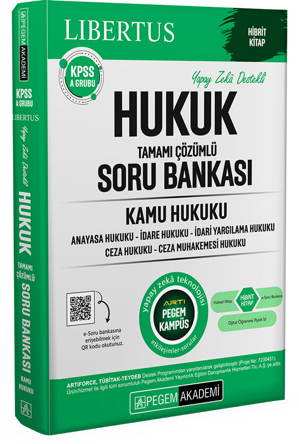 Pegem Yayınları KPSS A Grubu Hukuk Soru Bankası-Kamu Hukuku