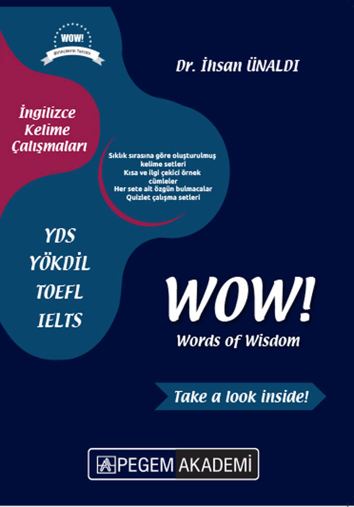 Pegem Yayınları Yds Yökdi̇l Wow! Words Of Wisdom