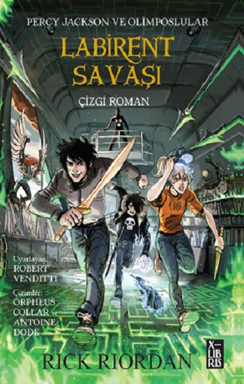 Percy Jackson Ve Olimposlular Labirent Savaşı - Çizgi Roman