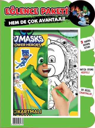 Pjmasks 2'li Boyama - Eğlence Paketi