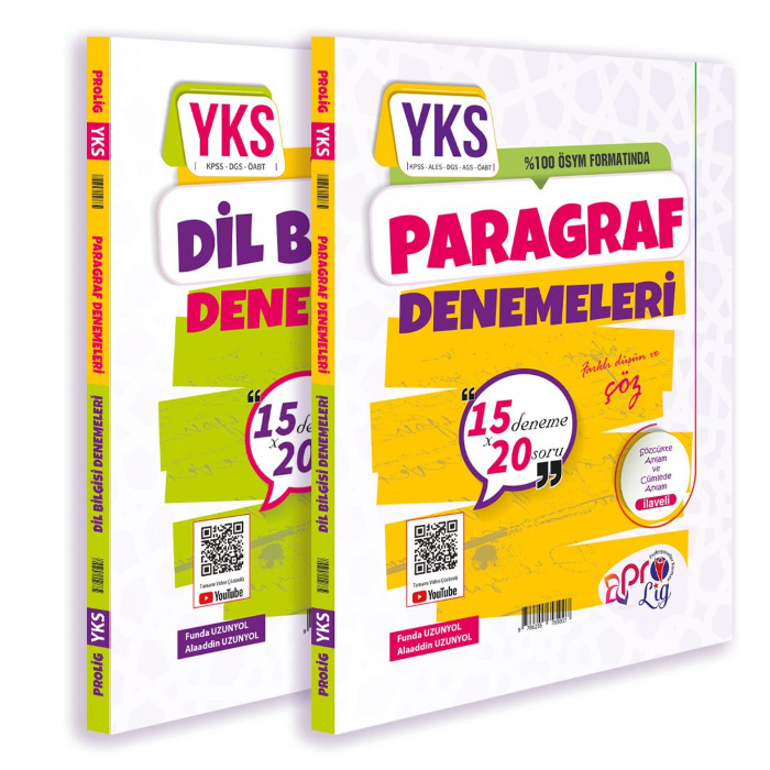 Profesyoneller Karması TYT AYT Paragraf Dil Bilgisi 15 x 20 Denemeleri