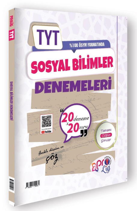 Profesyoneller Karması TYT Sosyal Bilimler 20 x 20 Deneme